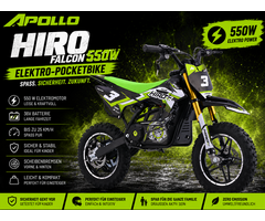 Apollino Rocket Hiro Dirtbike 550W 10" 10" Räder