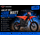 Elektro Motocross KMG HP 130 E 4500W 60 Volt 27Ah Lithium Akku 12/14