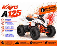 Kayo A125 Sport Kinderquad