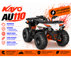 Kayo AU110 Utility Kinderquad Automatik
