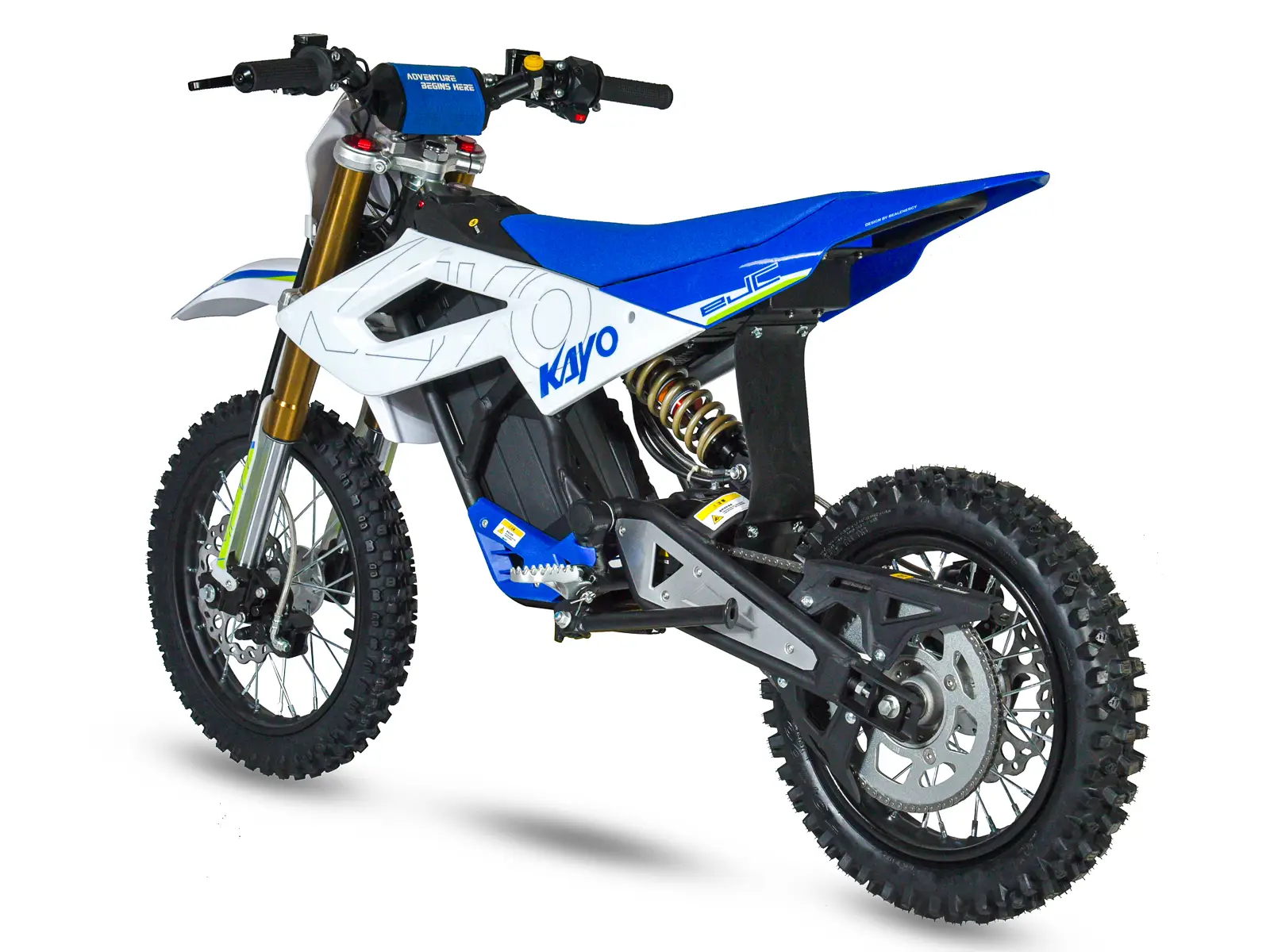 Kayo Dirtbike Elektro ejC - 2500 Watt Lithium 57.6V 17.85Ah
