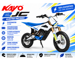 Kayo Dirtbike Elektro ejC - 2500 Watt Lithium 57.6V 17.85Ah