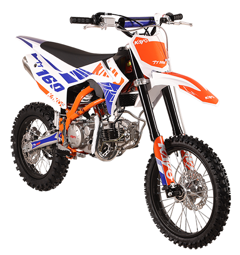 Kayo TT160-2 Dirtbike mit 14" 17" Räder - Schalter