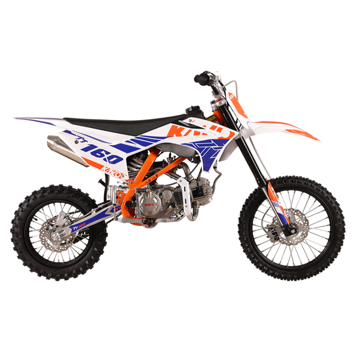 Kayo TT160-2 Dirtbike mit 14" 17" Räder - Schalter
