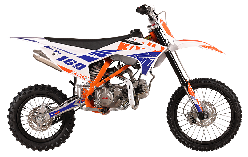 Kayo TT160-2 Dirtbike mit 14" 17" Räder - Schalter