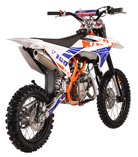 Kayo TT160-2 Dirtbike mit 14" 17" Räder - Schalter