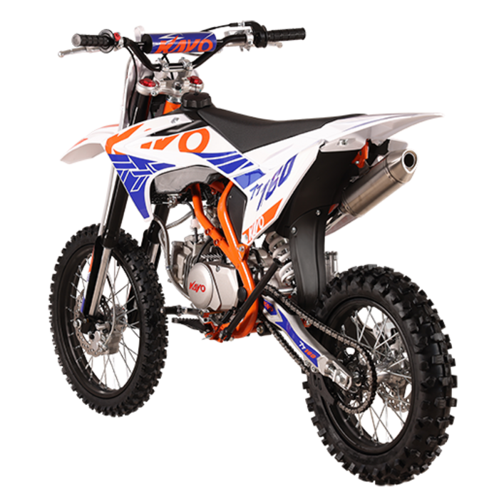 Kayo TT160-2 Dirtbike mit 14" 17" Räder - Schalter