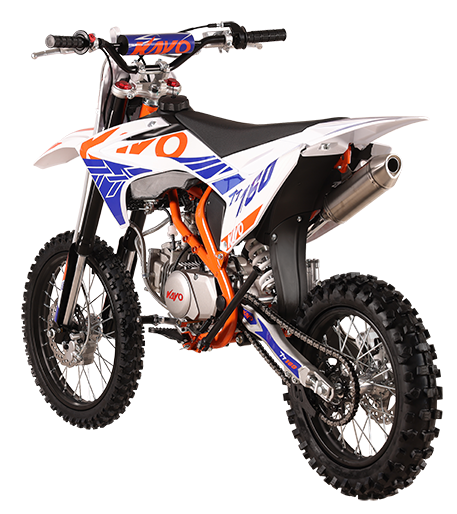 Kayo TT160-2 Dirtbike mit 14" 17" Räder - Schalter