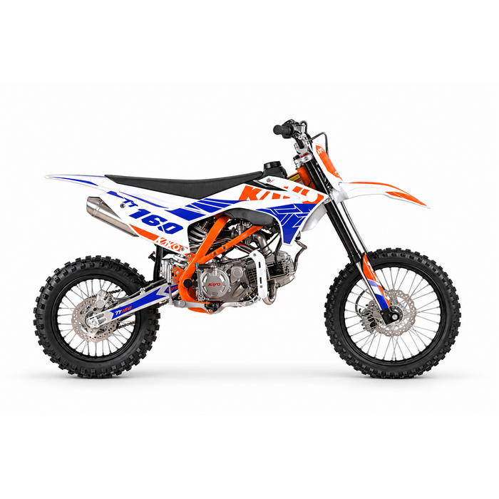 Kayo TT160-2 Dirtbike mit 14" 17" Räder - Schalter
