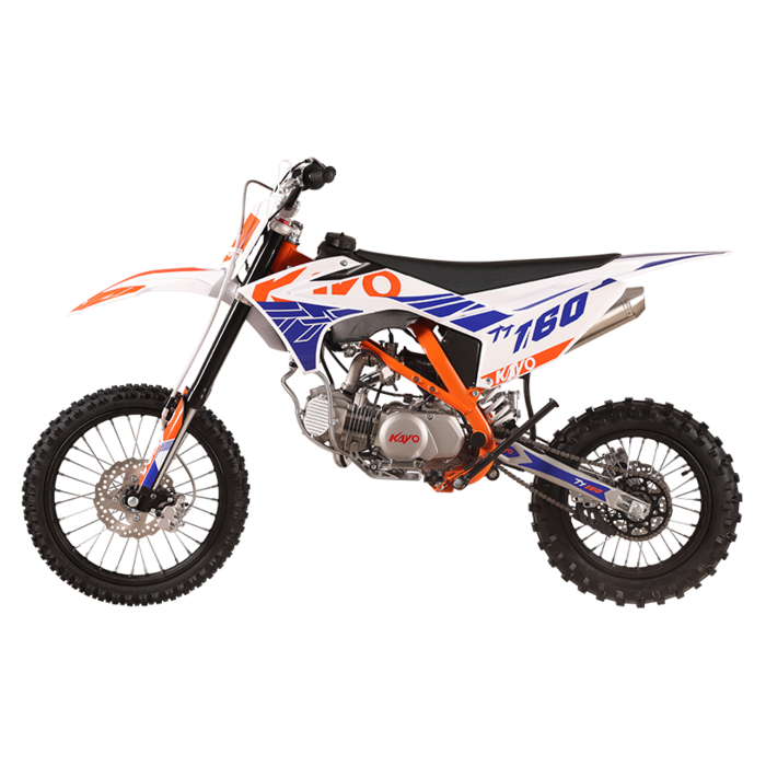 Kayo TT160-2 Dirtbike mit 14" 17" Räder - Schalter