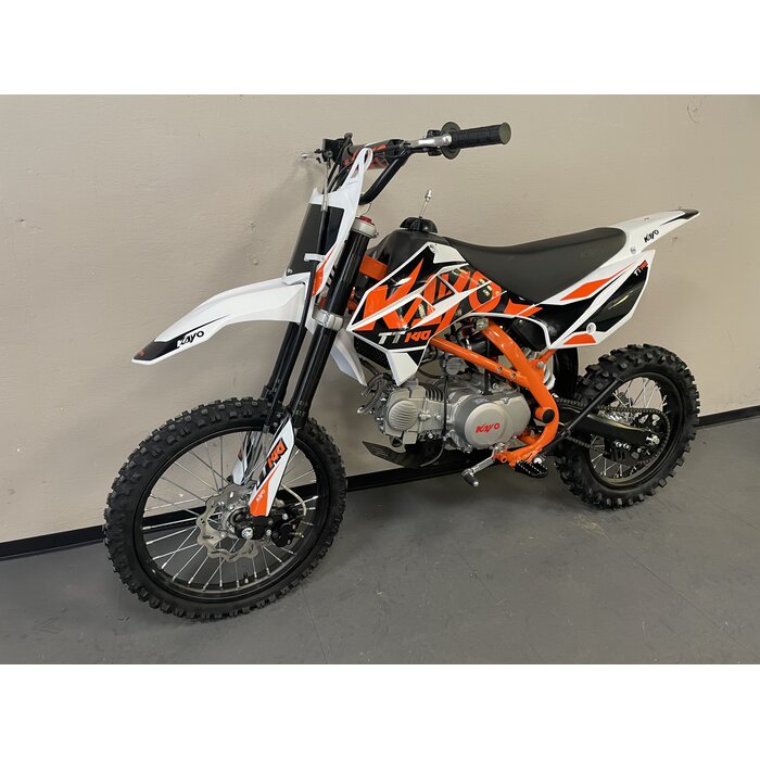 Kayo TT140 Dirtbike mit 14" 17" Räder - Schalter