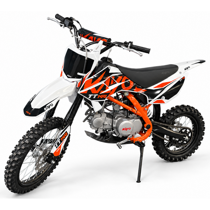 Kayo TT140 Dirtbike mit 14" 17" Räder - Schalter