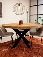 Ronde eettafel Mangohout London