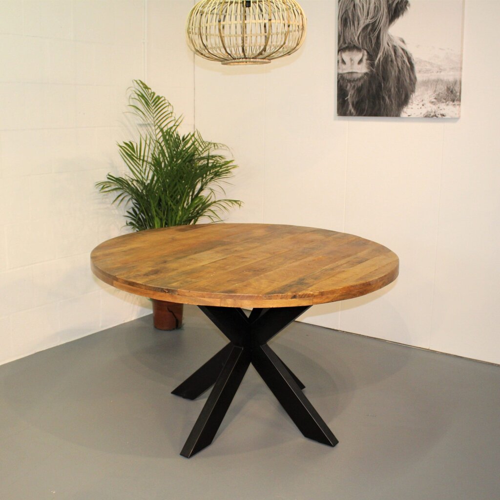 Ronde eettafel Mangohout London