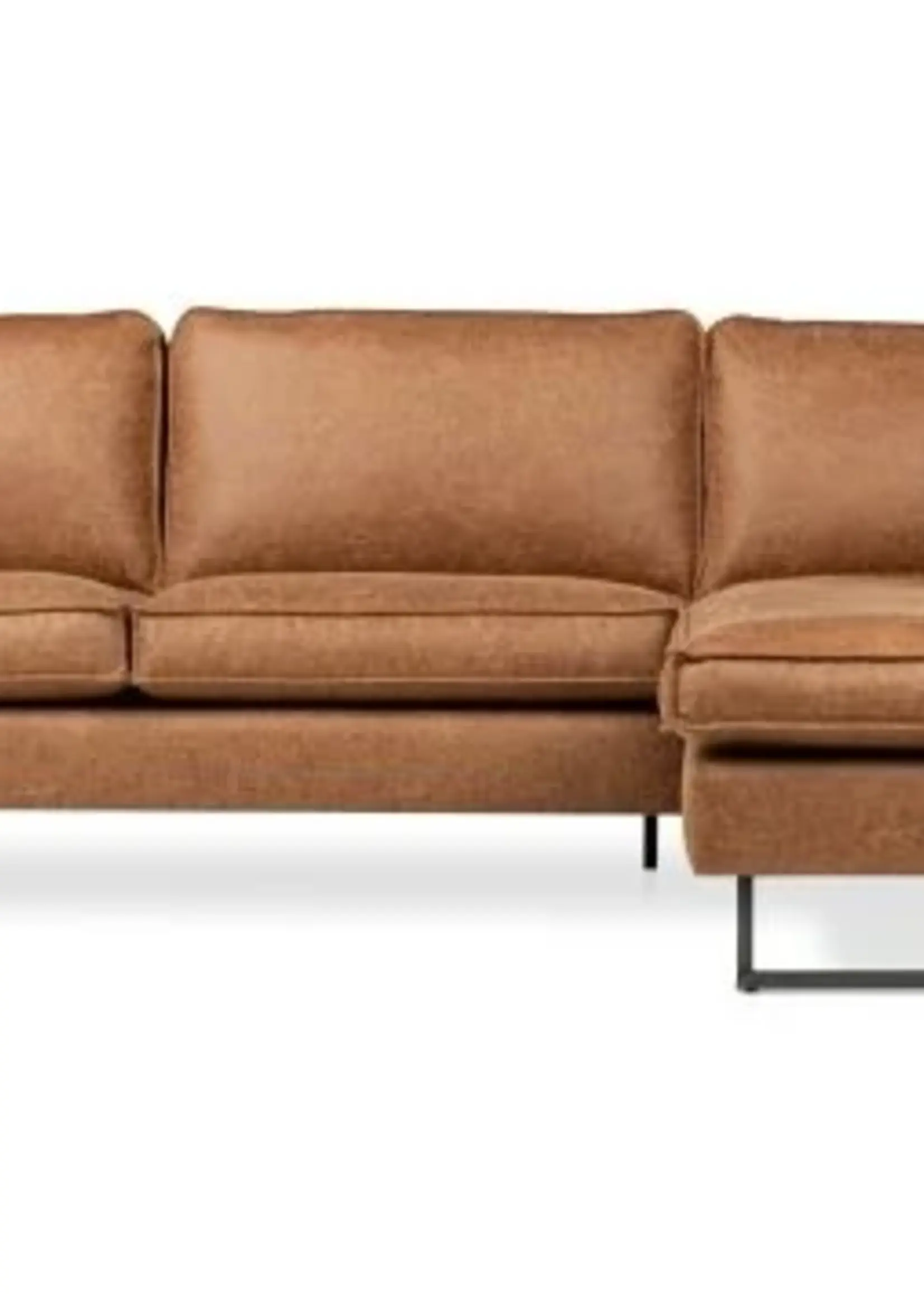 Hoekbank in microvezel stof Coventry