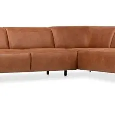 Hoekbank in eco leder Belfast