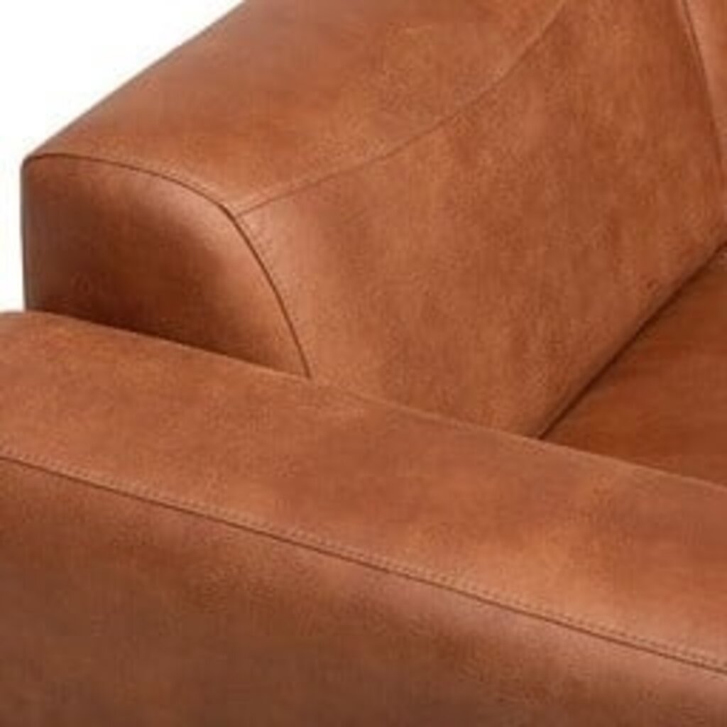 Hoekbank in eco leder Belfast