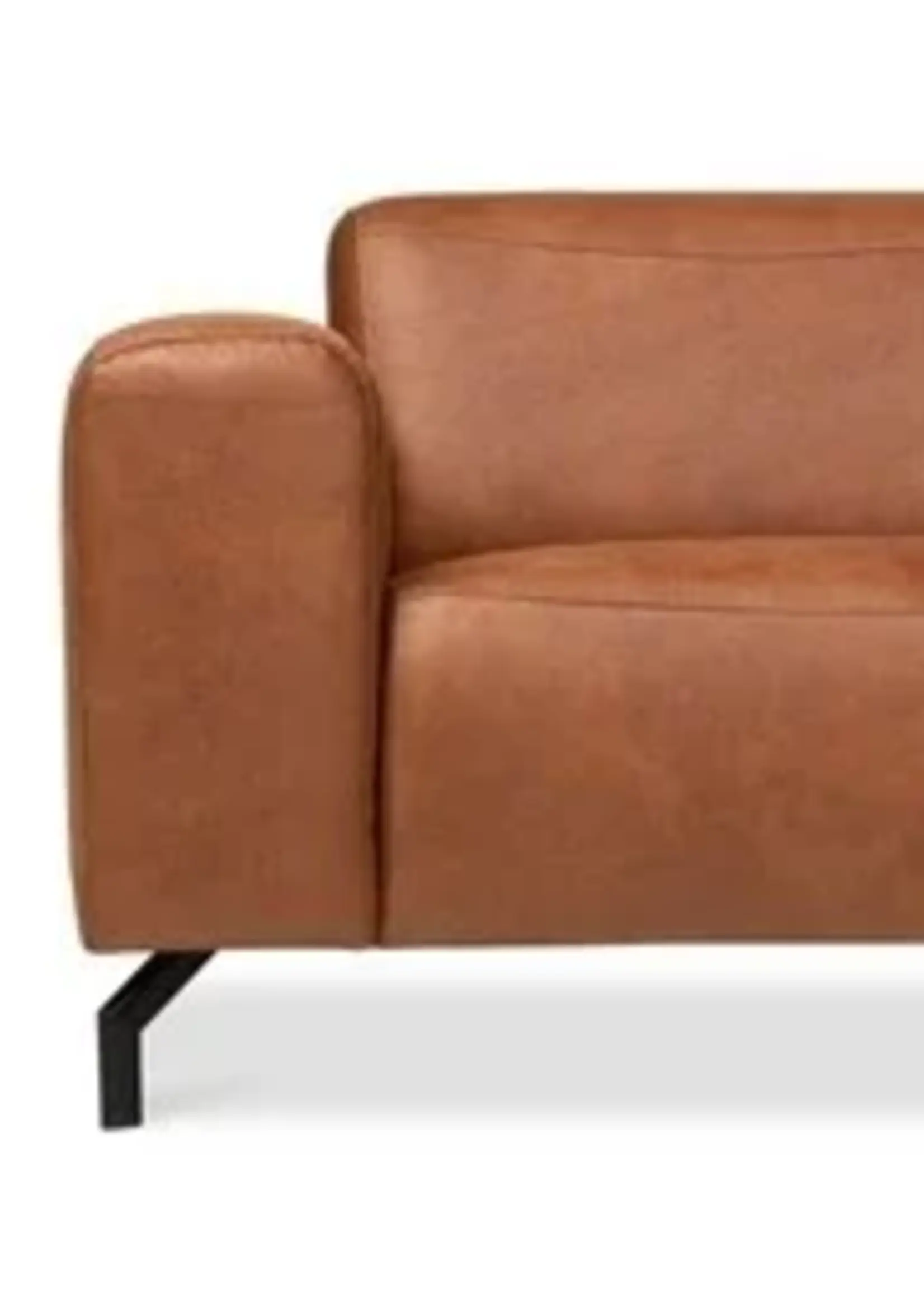 Hoekbank in eco leder Belfast