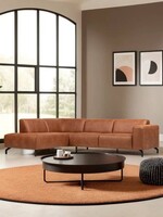 Hoekbank in eco leder Belfast