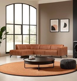 Hoekbank in eco leder Belfast