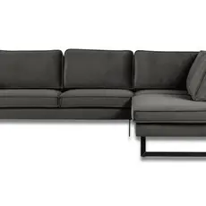 Hoekbank in stof Newcastle