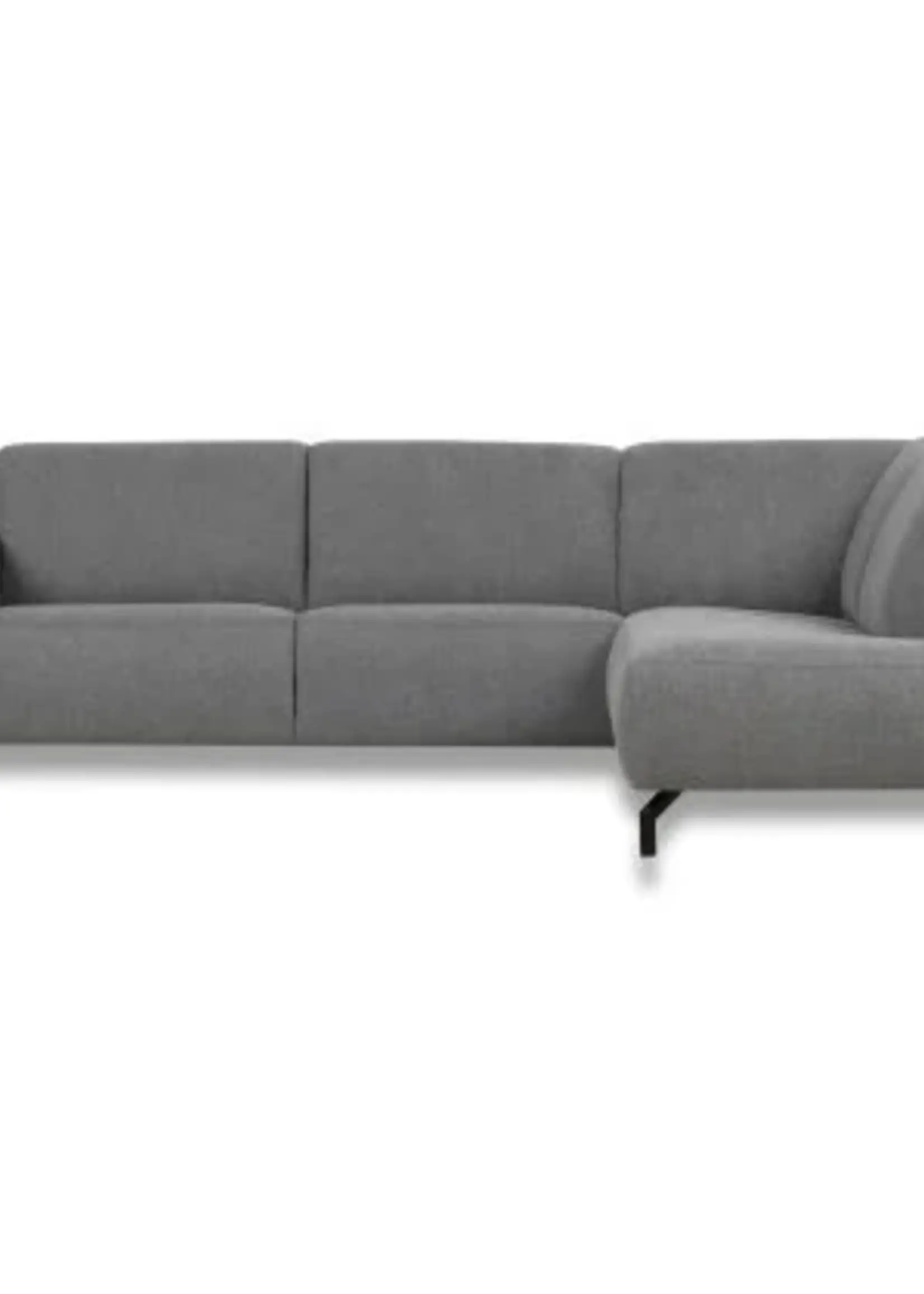 Hoekbank in stof Kingston