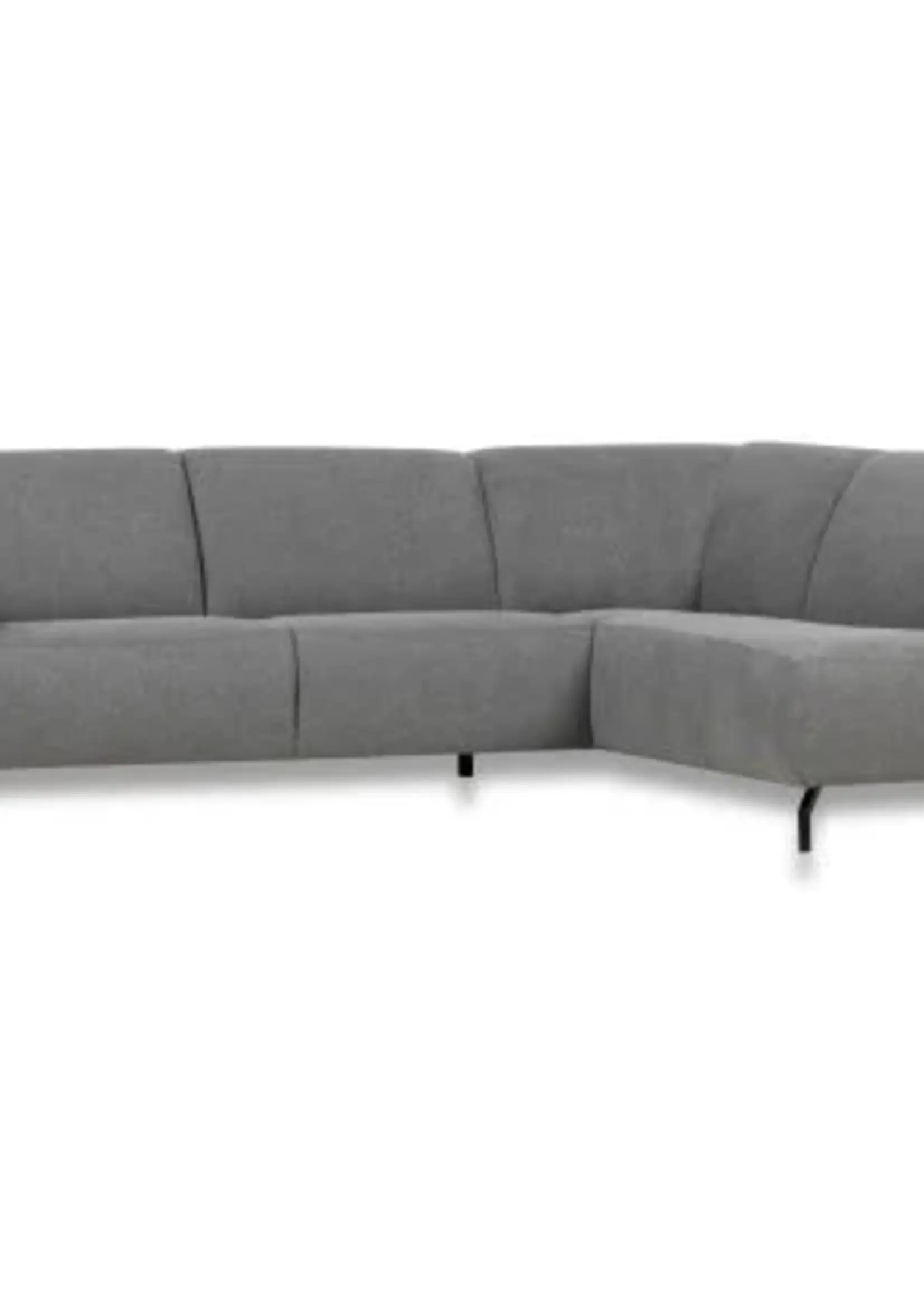 Hoekbank in stof Kingston