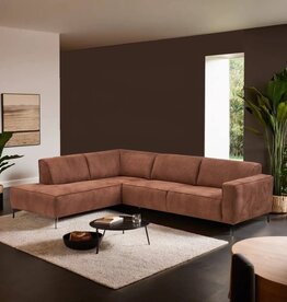 Hoekbank in eco leder Plymouth