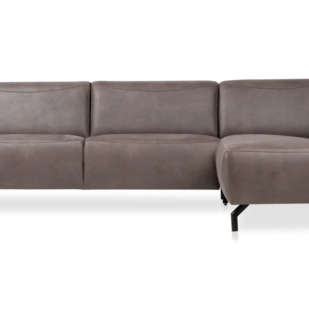 Hoekbank in eco leder Belfast