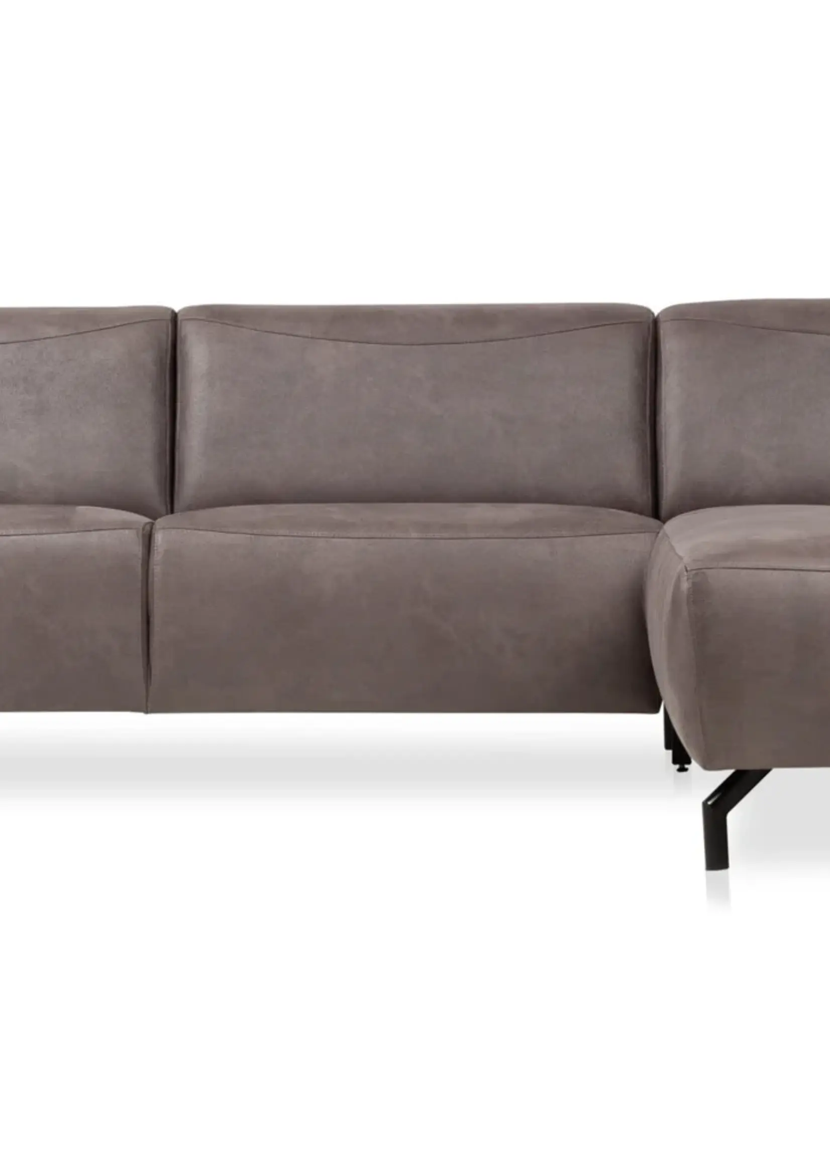 Hoekbank in eco leder Belfast