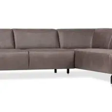 Hoekbank in eco leder Belfast