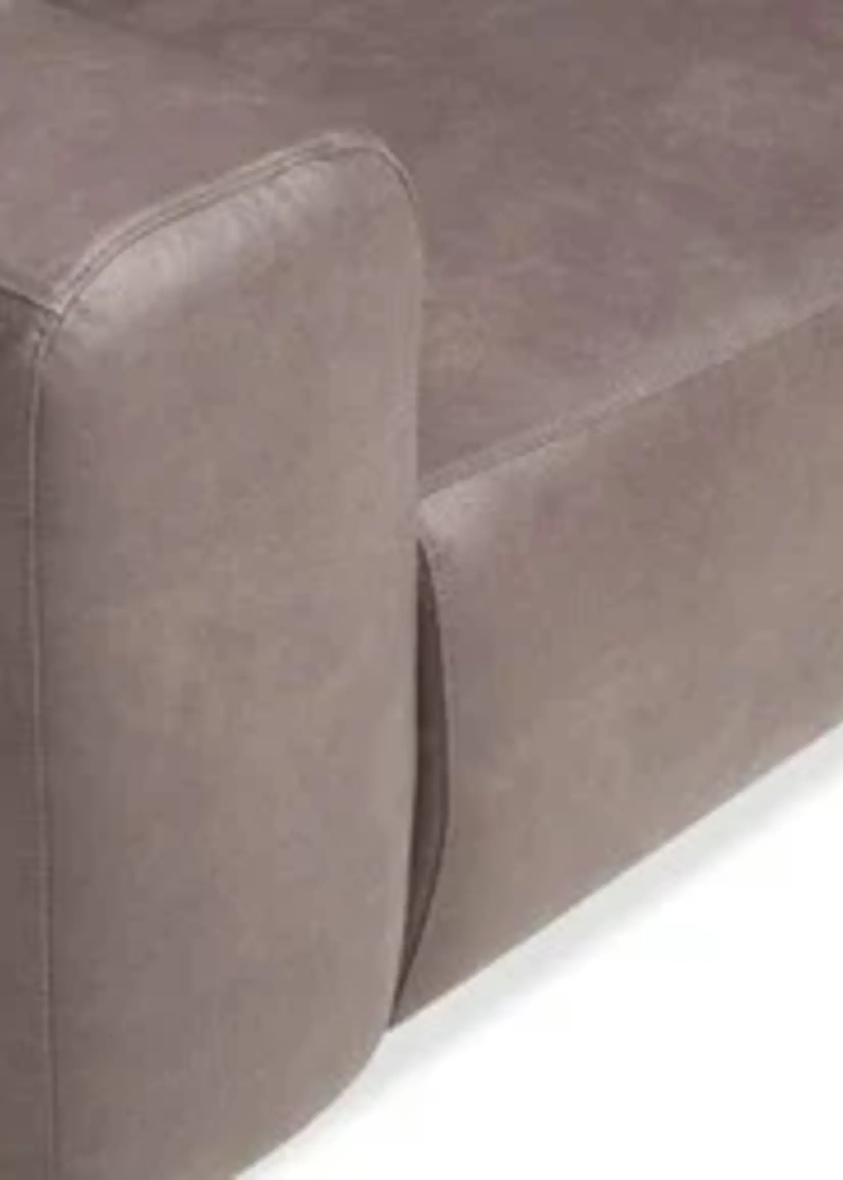 Hoekbank in eco leder Belfast