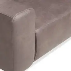 Hoekbank in eco leder Belfast