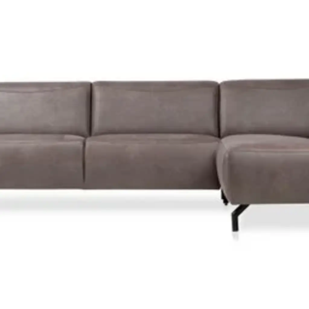 Hoekbank in eco leder Belfast