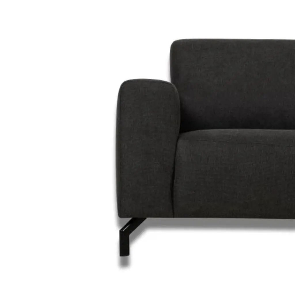 Hoekbank in stof Kingston