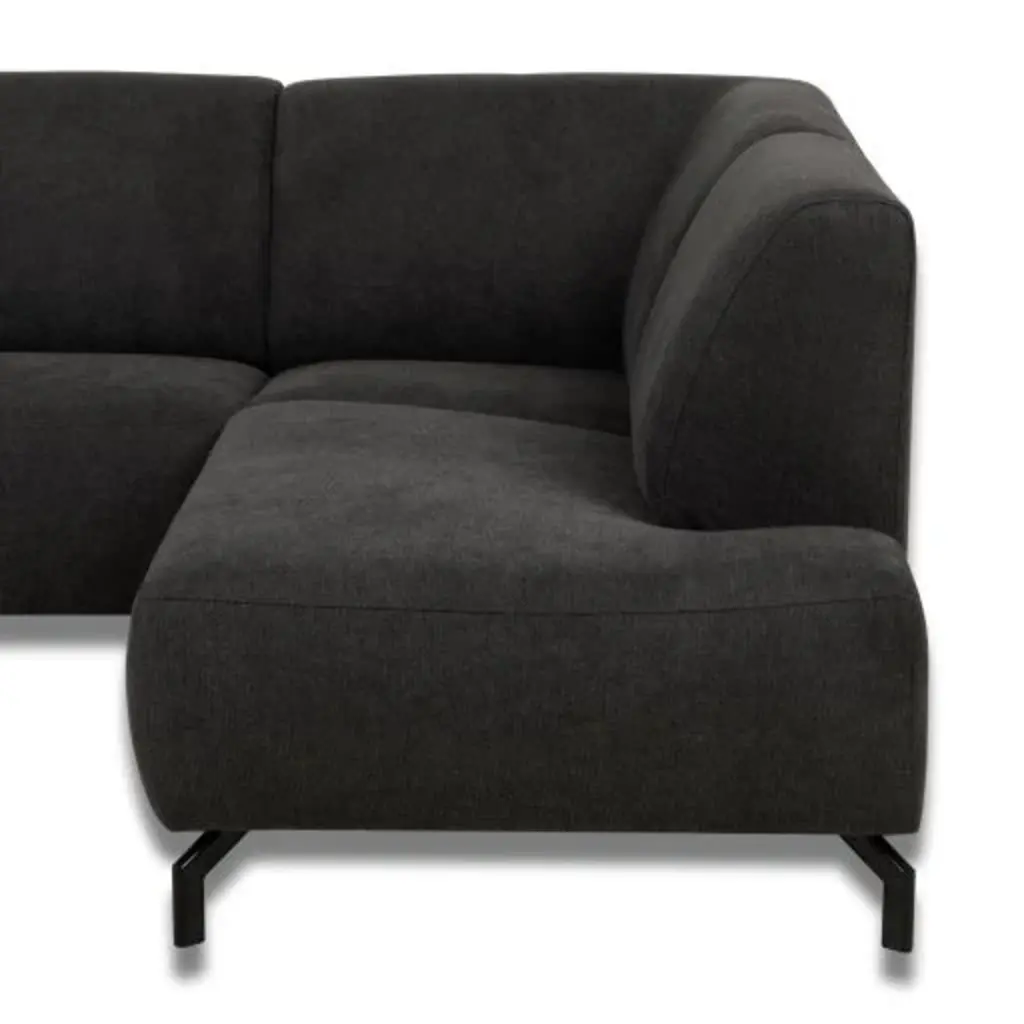 Hoekbank in stof Kingston