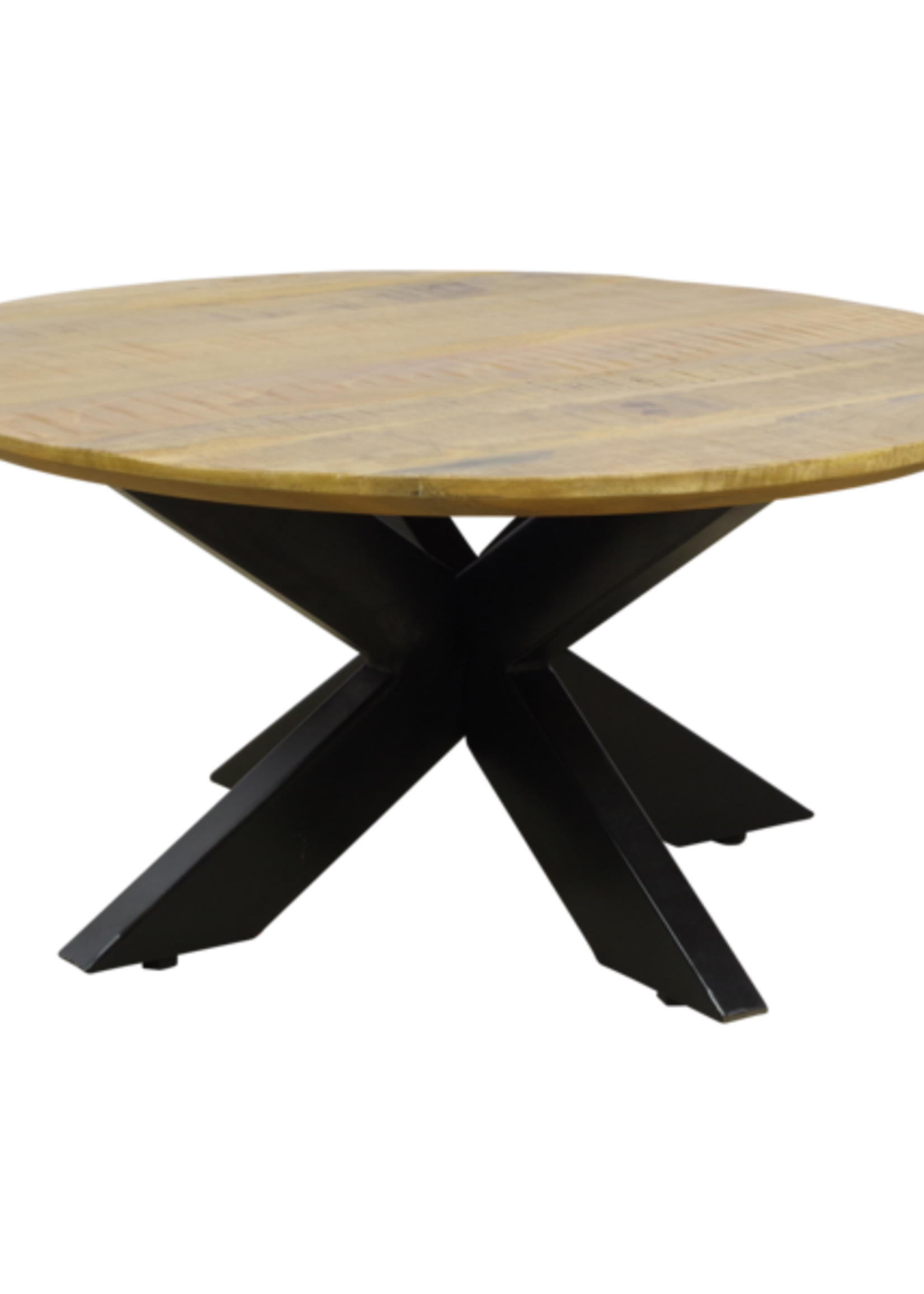 Ronde salontafel Mangohout Sunderland