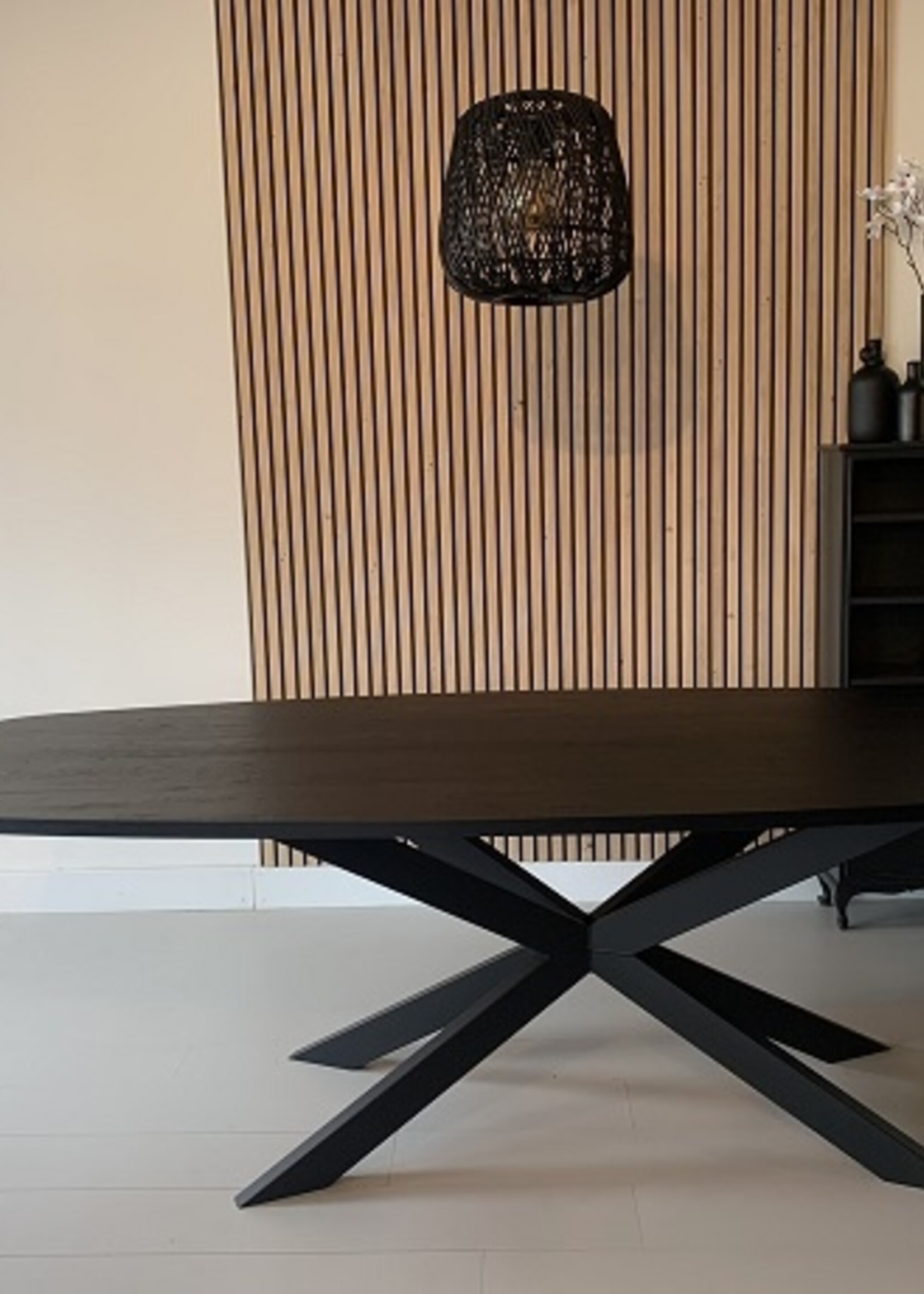 Deens Ovaal eettafel Mangohout Luton