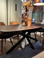 Deens Ovaal eettafel Mangohout Luton