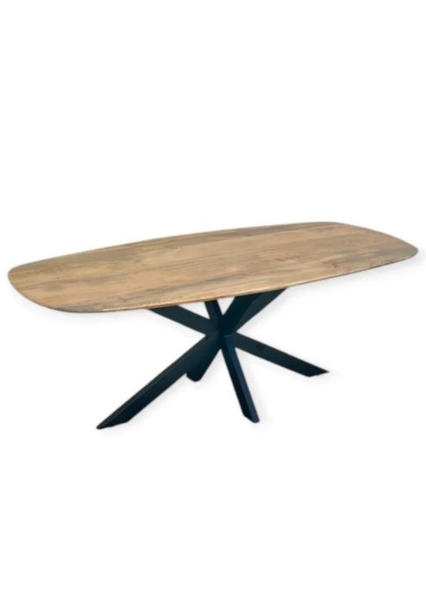 Deens Ovaal eettafel Mangohout Reading