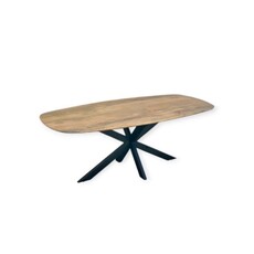 Deens Ovaal eettafel Mangohout Reading