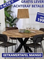 Ronde eettafel Mangohout London