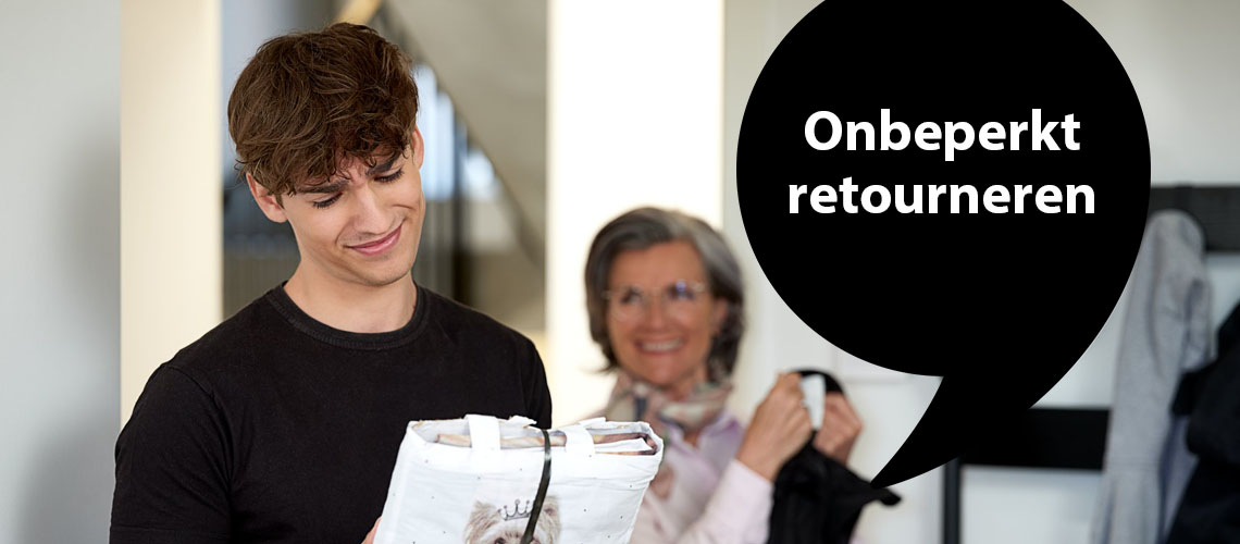 Binnen 14 dagen gratis retourneren !