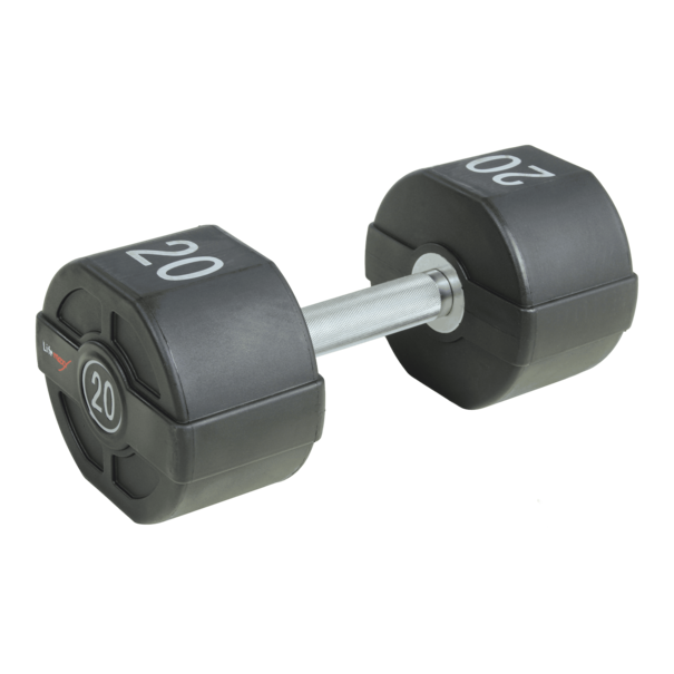 Lifemaxx® LMX72 Lifemaxx PU dumbbells (1 - 60kg)
