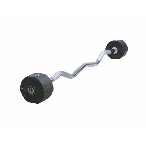 Lifemaxx® LMX74.E Lifemaxx PU EZ barbell (10 - 40kg)