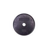 LMX84 Disc rubber coated 30mm - black (0,5 - 5kg)