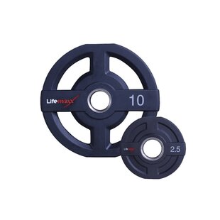 LMX73 Lifemaxx PU olympic disc 50mm (1,25 - 25kg)