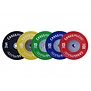 LMX85C Crossmaxx® Comp. bumper plate 50mm - coloured (10 - 25kg)
