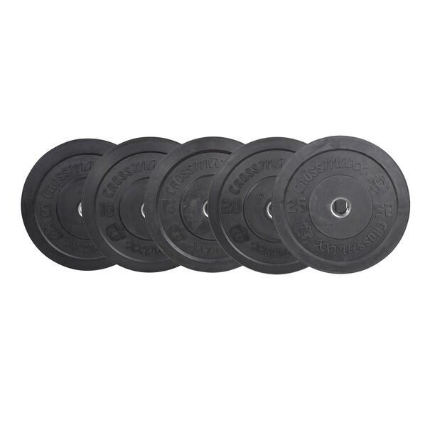Crossmaxx® LMX87 Crossmaxx® bumper plate 50mm - black (5 - 25kg)