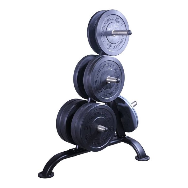 Crossmaxx® LMX87 Crossmaxx® bumper plate 50mm - black (5 - 25kg)